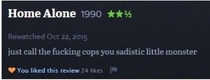 an accurate Home Alone review