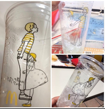 An add on to a previous post The deluxe version of beat the heat cups at McDonalds Japan