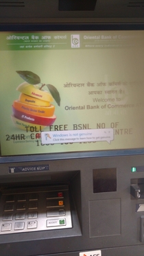 An Atm Machine in Indiax-post from rindia