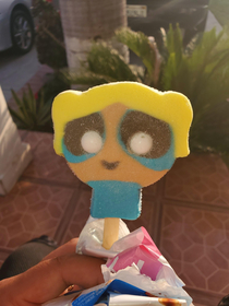 An character Ice cream that actually looks spot on