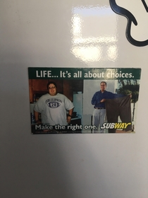 An Important Reminder on our Refrigerator