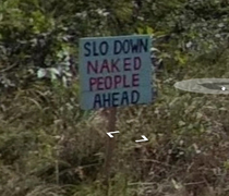 An interesting sign in Belize