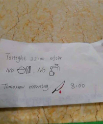 An international student hospitalised in China and the nurse who couldnt speak English informed him about his surgery with this note