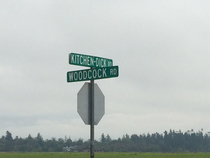 An intersection in Washington State
