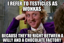 Anatomy lessons with Willy Wonka