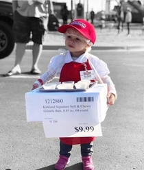 And the cutest costume of the decade goes to