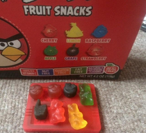 Angry Birds Fruit Snacks