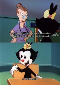 Animaniacs vs Math