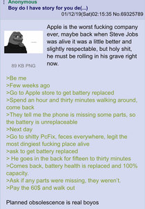 Anon hates iPhone