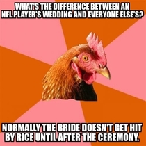 Anti Joke Chicken must not be a big Raven fan