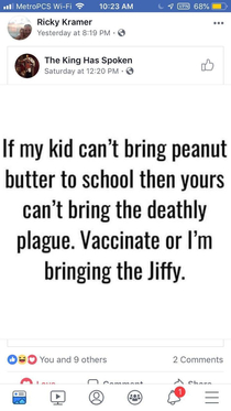 Anti vaxxers are NUTS
