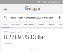 Apparently Google understands Murican