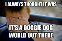 Apparently its a dog-eat-dog world out there