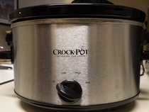 Apparently our new slow cooker doesnt fuck around