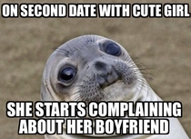 Apparently she didnt know it was a date