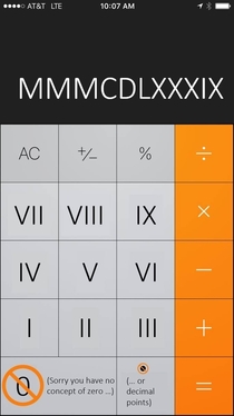 Apple introduces calculator app for citizens of Rome