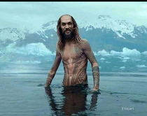 Aquaman after a water diet