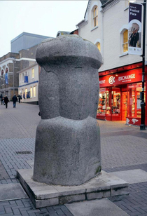 Are we still doing crappy sculptures I present the Wote Street Willy - Basingstoke - UK