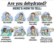 Are you dehydrated