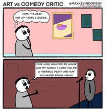 Art vs Comedy Critic