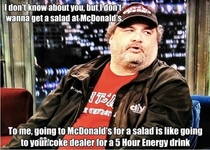 Artie Langes input on dieting is spot on