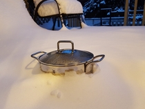 As a Canadian this is how I cool down my food during the winter