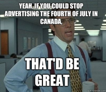 As a citizen of the Great White North