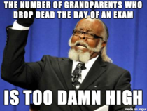 As a college professor during midterm exams