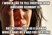 As a German on Reddit lately