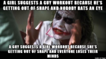 As a guy that attempts to stay in shape i hate this