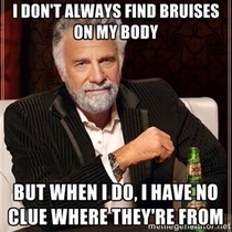 As a guy who doesnt bruise easilybut Im sure lots of you can relate