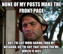 As a low karma redditor