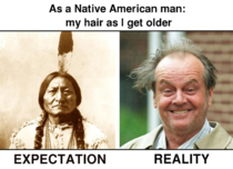 As a Native American man my hair as I get older