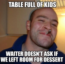 As a parent I really appreciate this waiter
