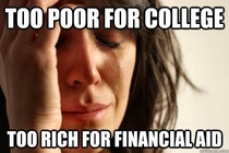 As a person getting ready for college this really bothers me