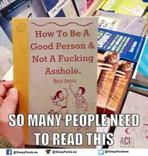 As a retail worker a lot of people could do with reading this book