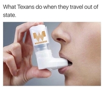 As a Texan this is a must pack item
