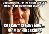 As an average American applying to schools