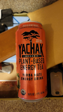 As opposed to the meat-based energy tea