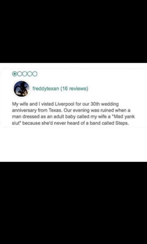 As someone from Liverpool I can only imagine this is  true
