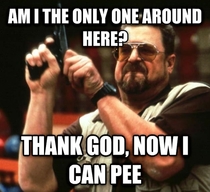 As Someone with a Shy Bladder