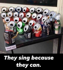 As the choir sings