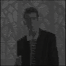 ASCII Art Rick Astley 