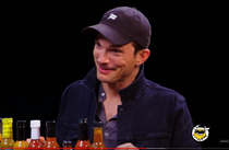 Ashton Kutcher looks like a properly proportioned waluigi