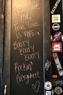 At a local bar
