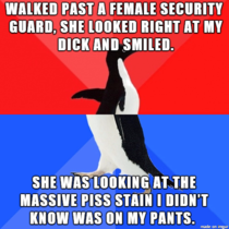 At first she had me feeling pretty good about my new slim pants