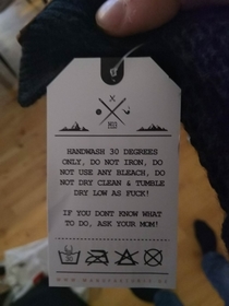 At last a washing guide I understand