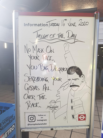 At least London Underground still has a bit of humour left in them