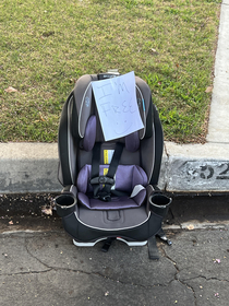At least the baby left a note