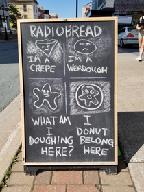 At my local creperie